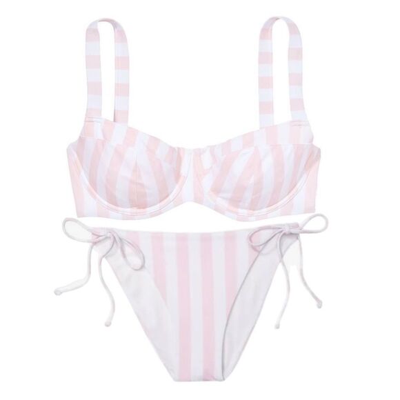 Victorias Secret Swim Wicked Push up without padding Bikini top & bottom 34C / M - Picture 2 of 12